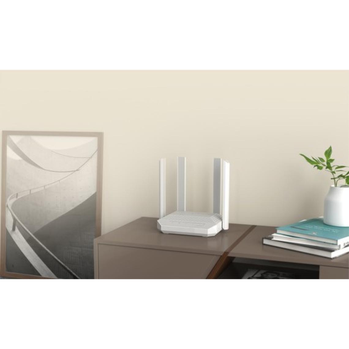 Keenetic Challenger AX3000 Wi-Fi Mesh Fiber Multi-Gigabit Router, Access Point, Dual Core Arm (Cpu), 2x2.5gbit/s KN-3910