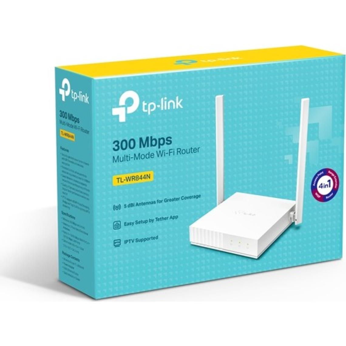 Tp-Link TL-WR844N 300 Mbps Çoklu Mod Wi-Fi Router