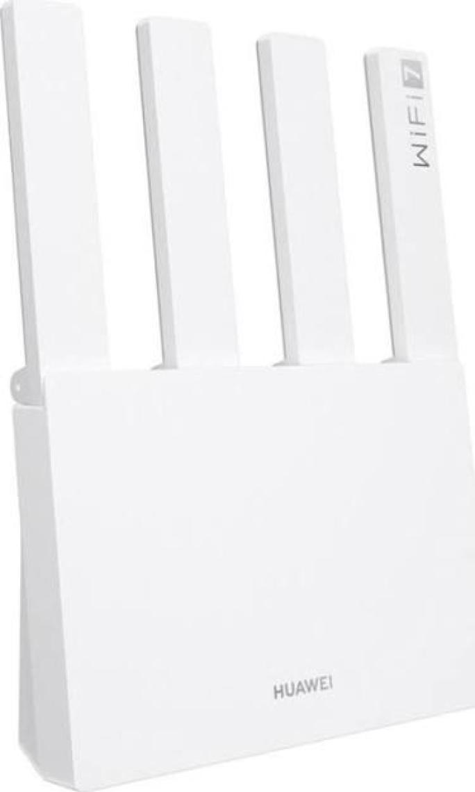 Huawei BE3 Wi-Fi 7 Router, BE3600 Mbps, Fiber Destekli, 1×2.5 Gbps + 3×1 Gbps Wan/lan Port, HarmonyOS Mesh+, Huawei HomeSecTM, Dual-Band Wi-Fi 7 Router