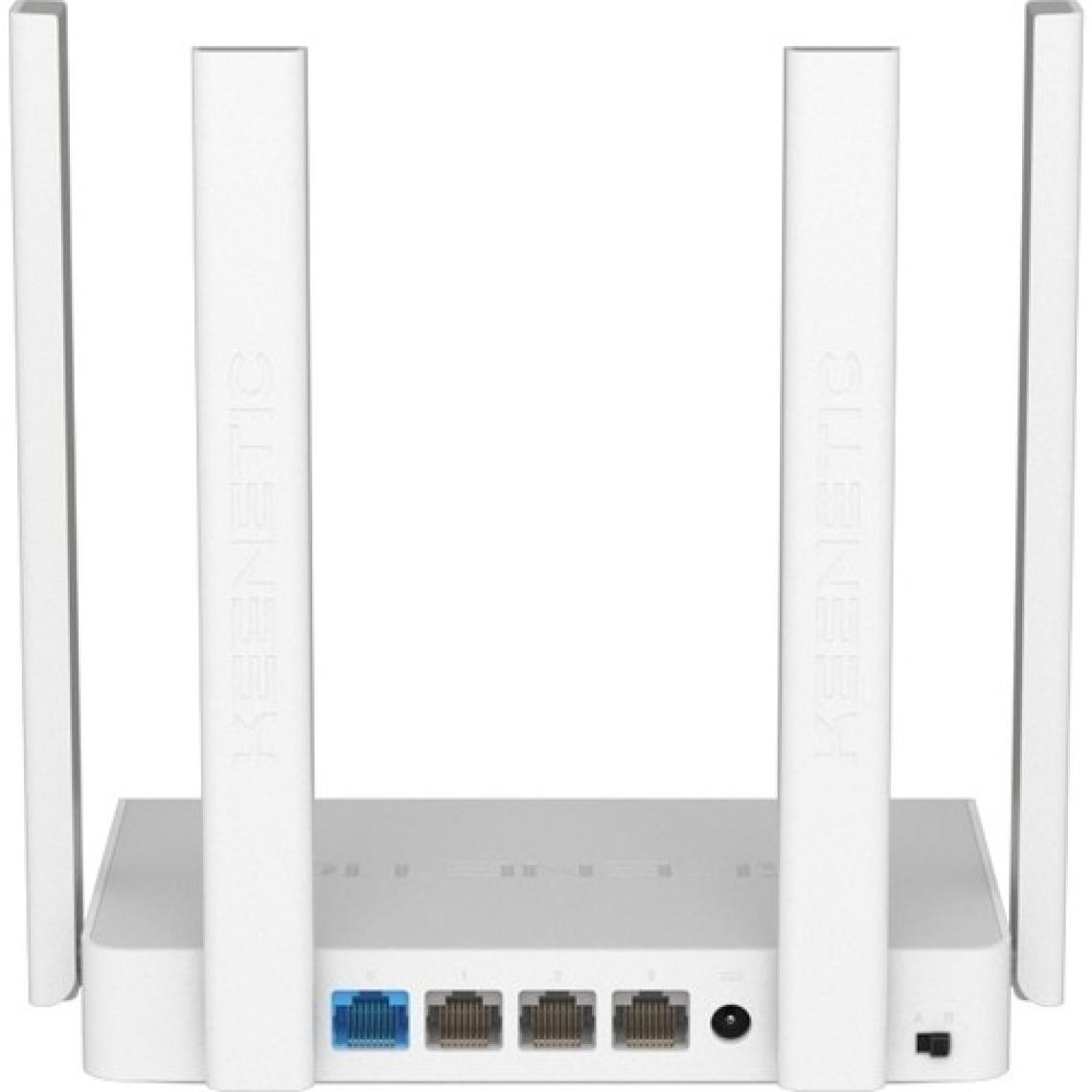 Keenetic Speedster AC1200 Wi-Fi Mesh Fiber Router, Menzil Genişletici, Access Point, 4X1GBIT/S, KN-3013