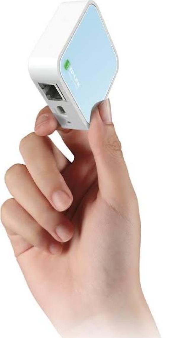TP‑Link TL‑WR802N Taşınabilir Router – 300 Mbps Hız | Mini Wi‑Fi Hotspot | Access Point | Menzil Genişletici | USB Güç Beslemeli Kompakt Ağ Cihazı