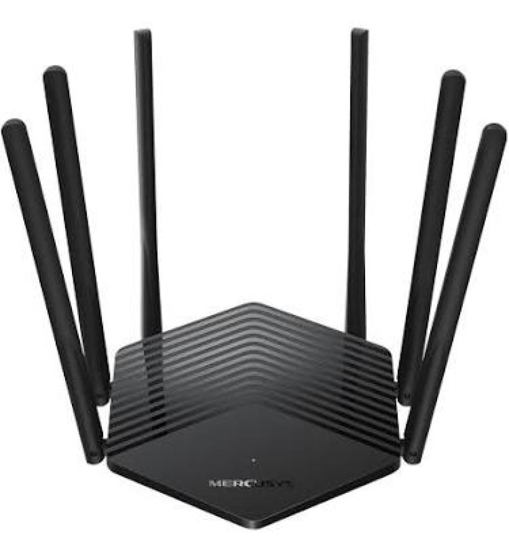 Mercusys MR50G | AC1900 Mbps Dual-Band Wi-Fi 5 Router | Gigabit Port | Fiber Uyumlu | WPA3 | MU-MIMO | Beamforming | Access Point Modu | VPN Desteği | Kolay Kurulum | Mobil Uygulama
