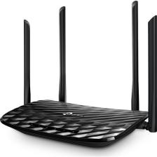 TP-Link Archer C6 | Dual-Band Wi-Fi 5 Router | AC1200 Mbps | 4 Gigabit LAN Bağlantı Noktası | MU-MIMO | Beamforming | WPA3 | Access Point Modu | Ebeveyn Denetimleri