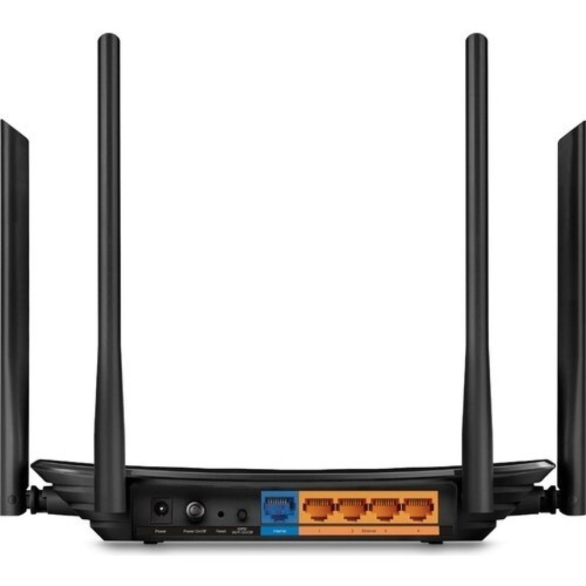 TP-Link Archer C6 | Dual-Band Wi-Fi 5 Router | AC1200 Mbps | 4 Gigabit LAN Bağlantı Noktası | MU-MIMO | Beamforming | WPA3 | Access Point Modu | Ebeveyn Denetimleri