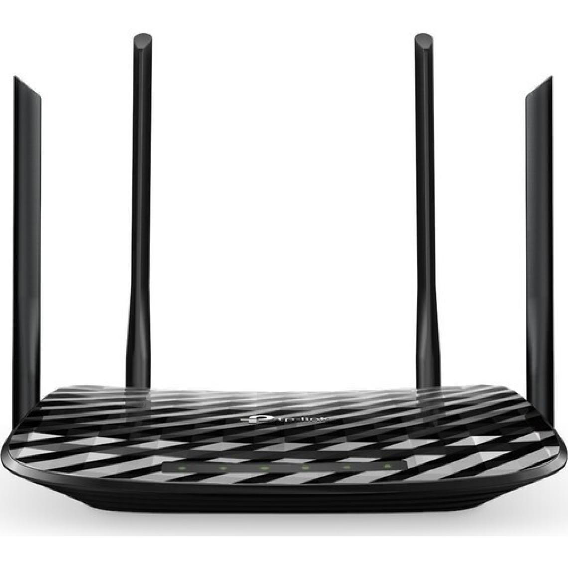 TP-Link Archer C6 | Dual-Band Wi-Fi 5 Router | AC1200 Mbps | 4 Gigabit LAN Bağlantı Noktası | MU-MIMO | Beamforming | WPA3 | Access Point Modu | Ebeveyn Denetimleri