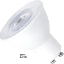 Led Çanak 220V 5W   40W   450 Lümen Gu 10 Günışığı  Sarı 3000Kelvin