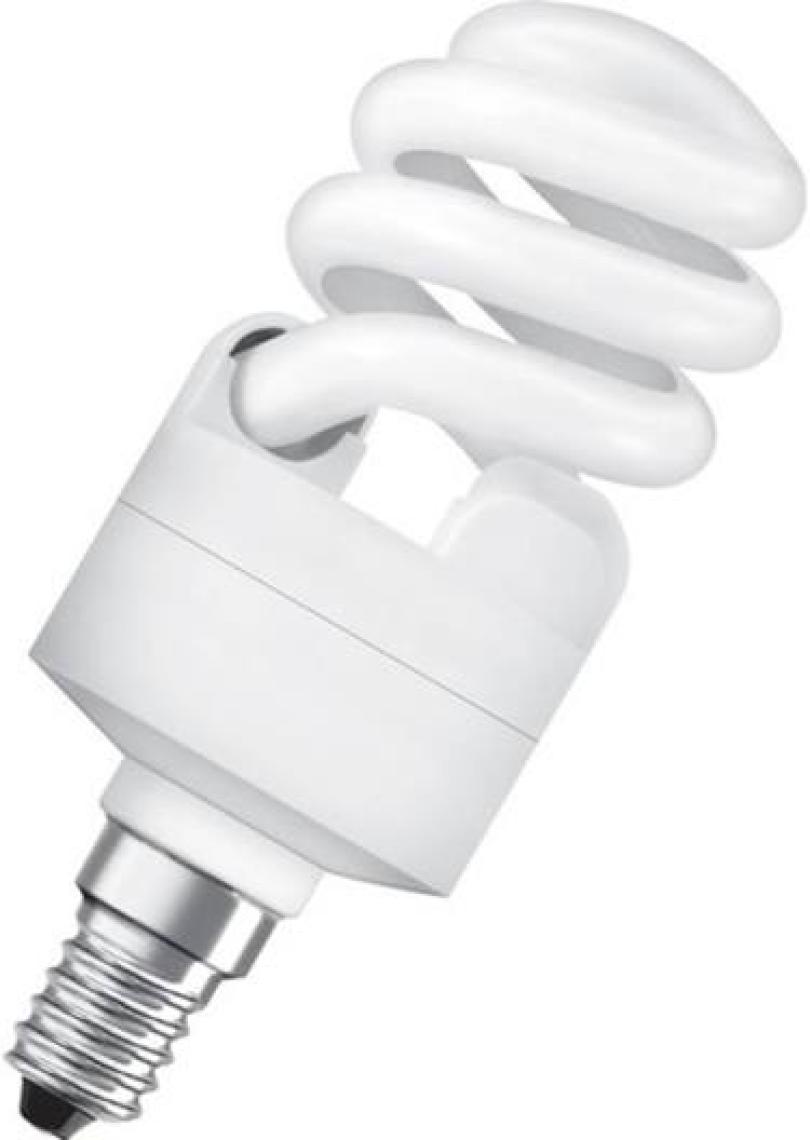 Osram 12W E14 Tasarruflu  Warm White-Sarı