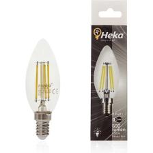 Heka C35 6W 690LM E14 Düz Uç Ampul - 6500K Beyaz Işık
