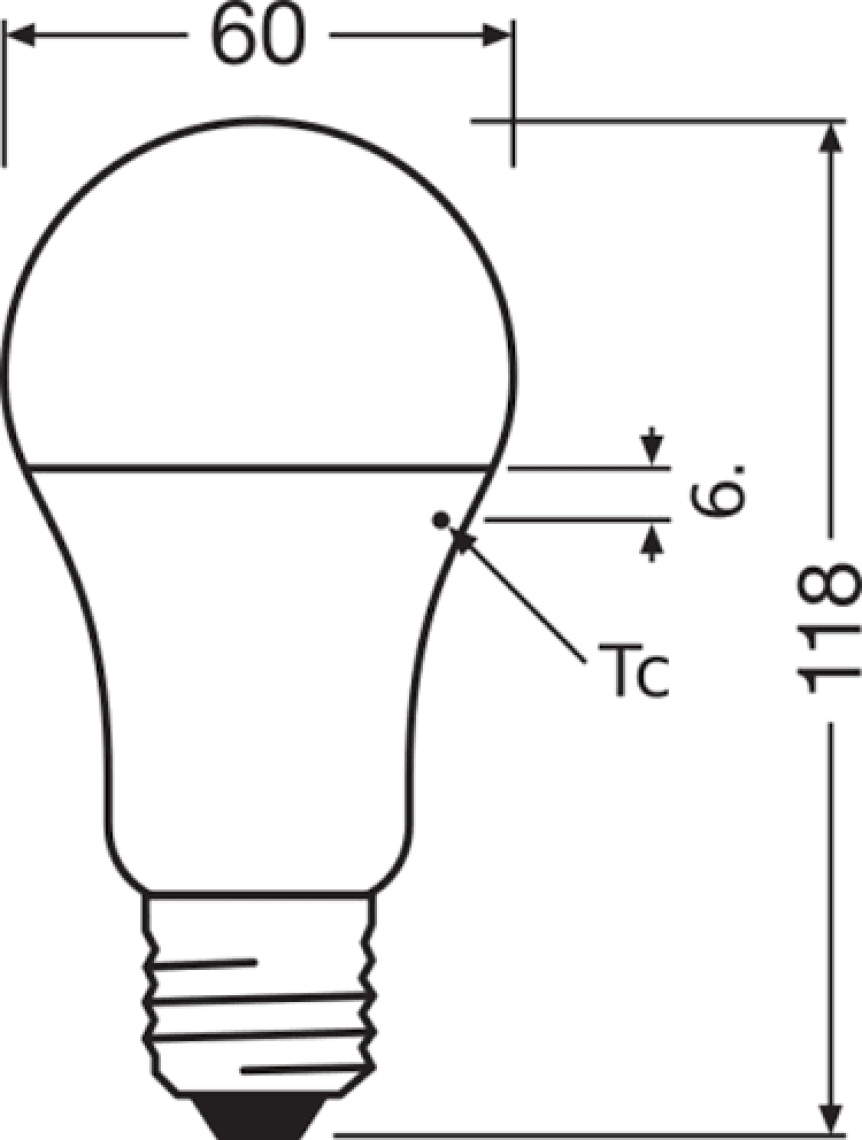 Osram Led Value 13W Sarı Işık E-27 1521lm Ampul 3 lü Paket