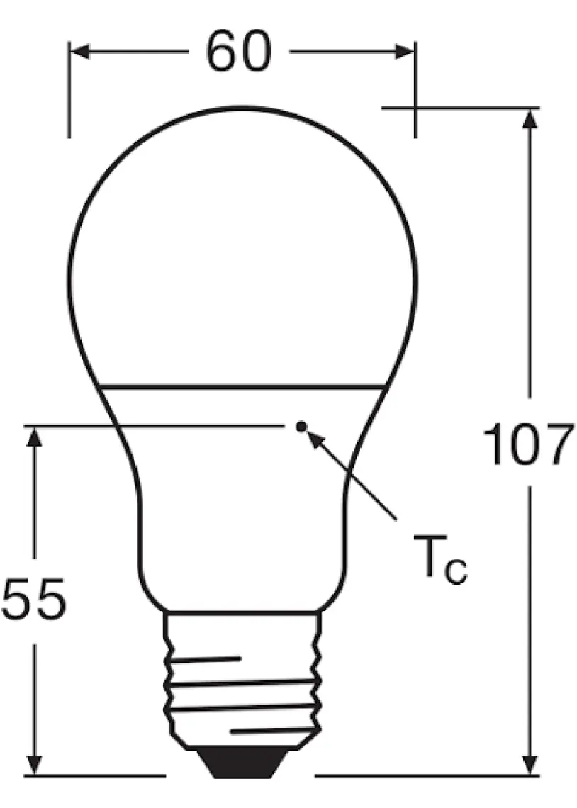 Osram Led Value 8,5W Beyaz Işık E-27 806lm Ampul 3 lü Paket