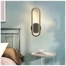 Fer Avize Londra Modern Tasarım Siyah Renk Gun Işığı Ledli Banyo - Mutfak - Salon LED Duvar Aplik