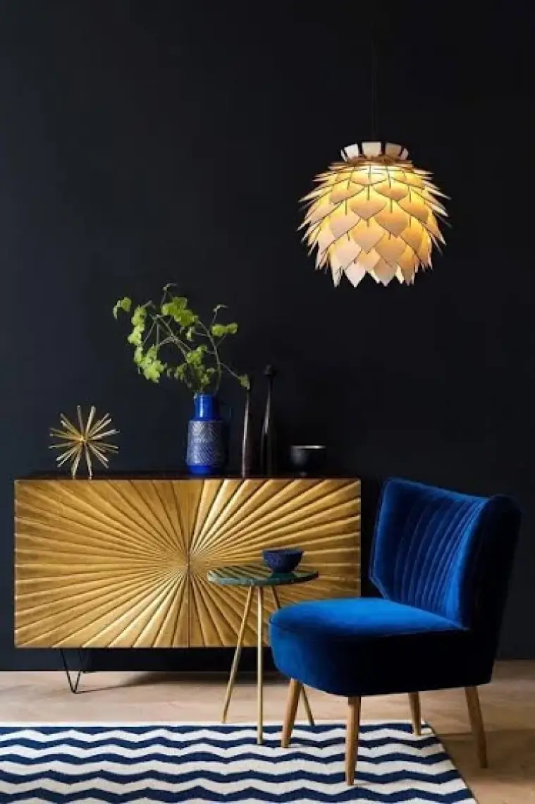 Design Otto Lotus Dekoratif Avize Sarkıt Abajur Lambader Şapkası