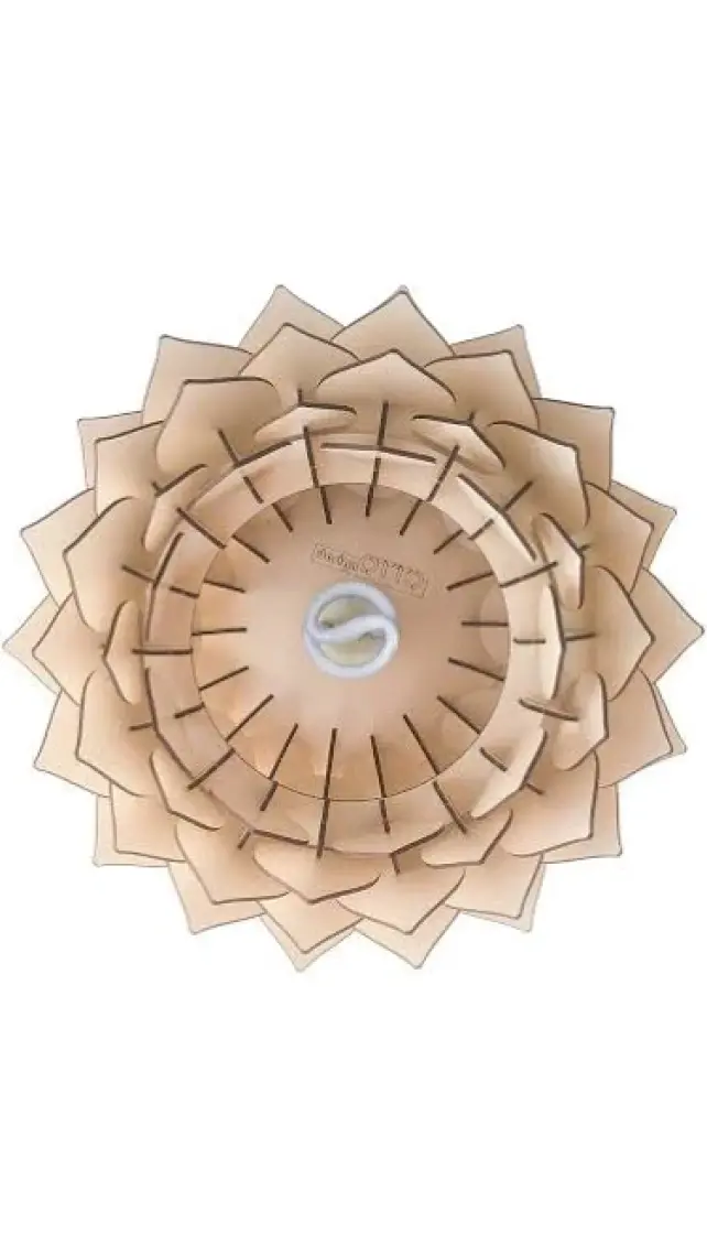 Design Otto Lotus Dekoratif Avize Sarkıt Abajur Lambader Şapkası