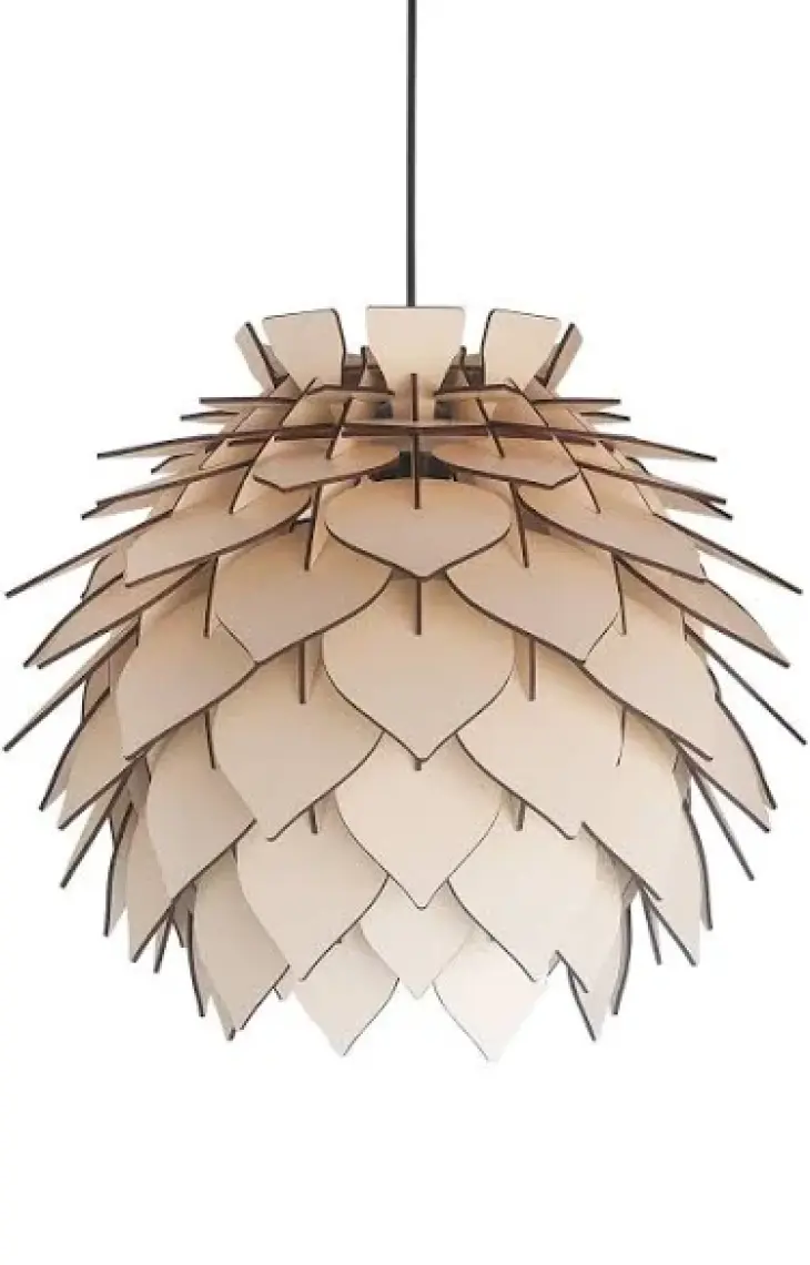 Design Otto Lotus Dekoratif Avize Sarkıt Abajur Lambader Şapkası