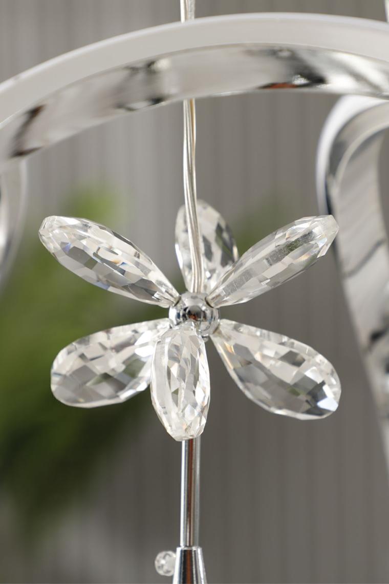 Kristal Taçlı Avize (LED)