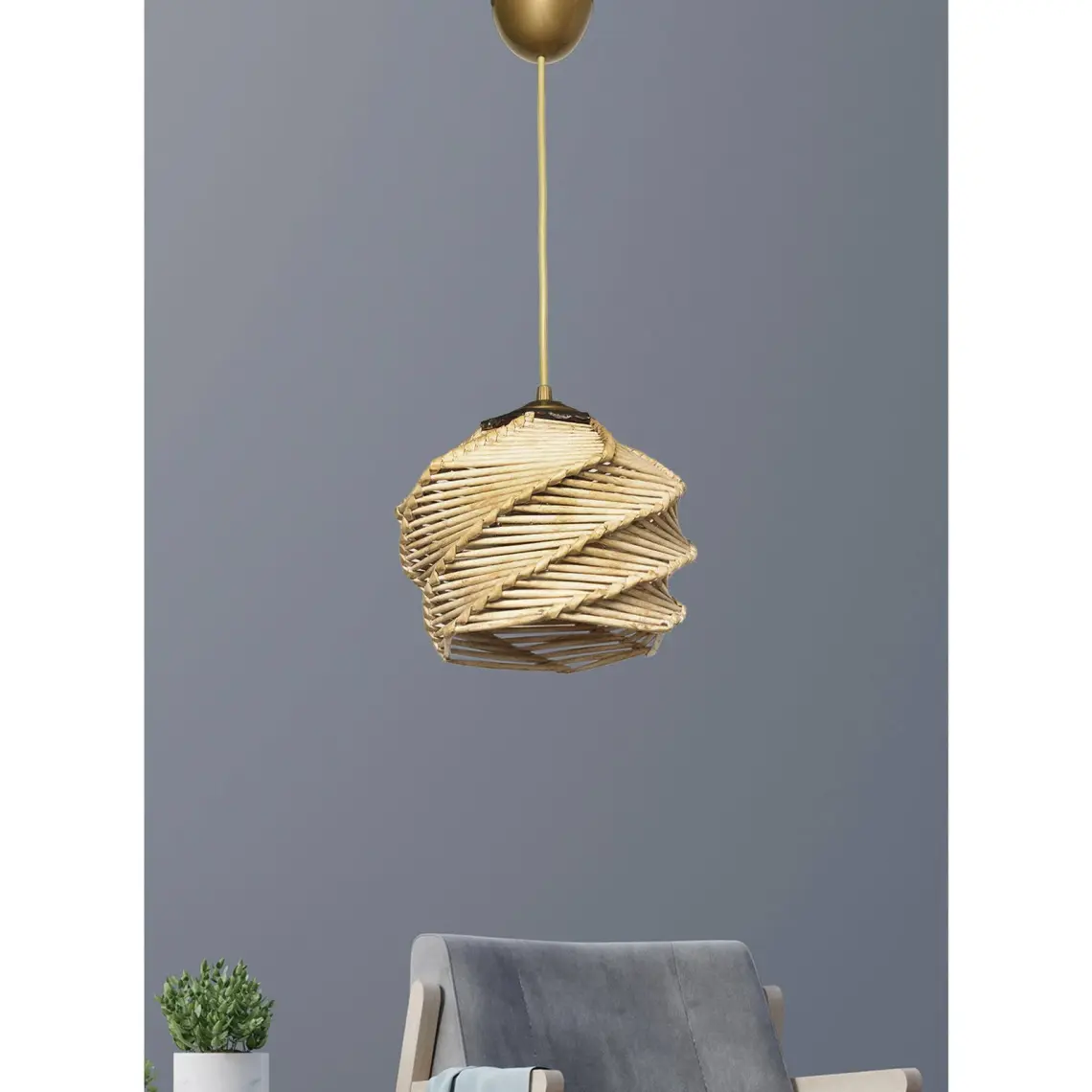 Hmydesign Primante Tekli Sarkıt Natural
