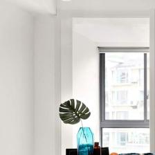 Ikili Eskitme Modern Akrobat Model Beyaz Glop Camlı Avize