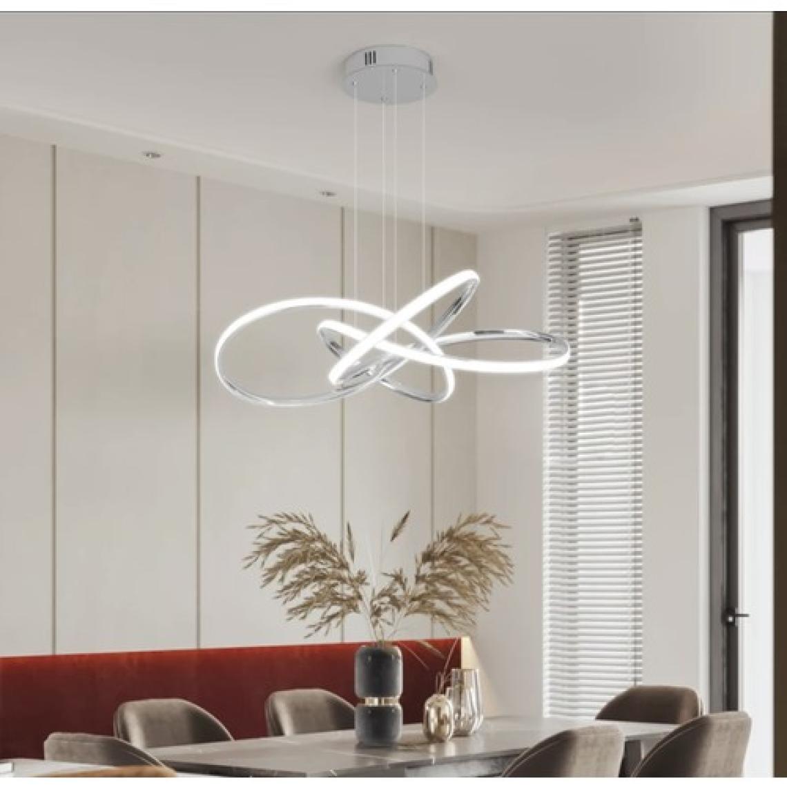 Fico Home Chrome Edition Sarkıt Beyaz Işık Krom Ledli Avize