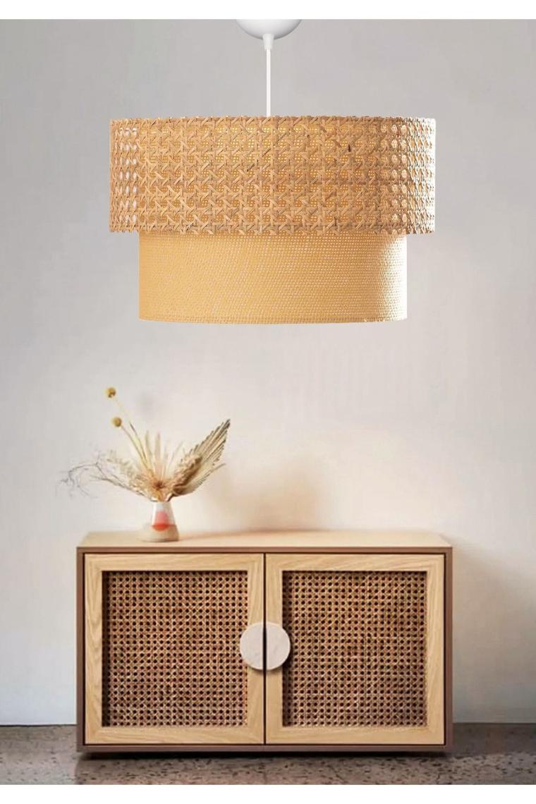Exclusive Rattan Örme Tasarım Sarkıt-kumaş Iç Kısım Ayd-3181