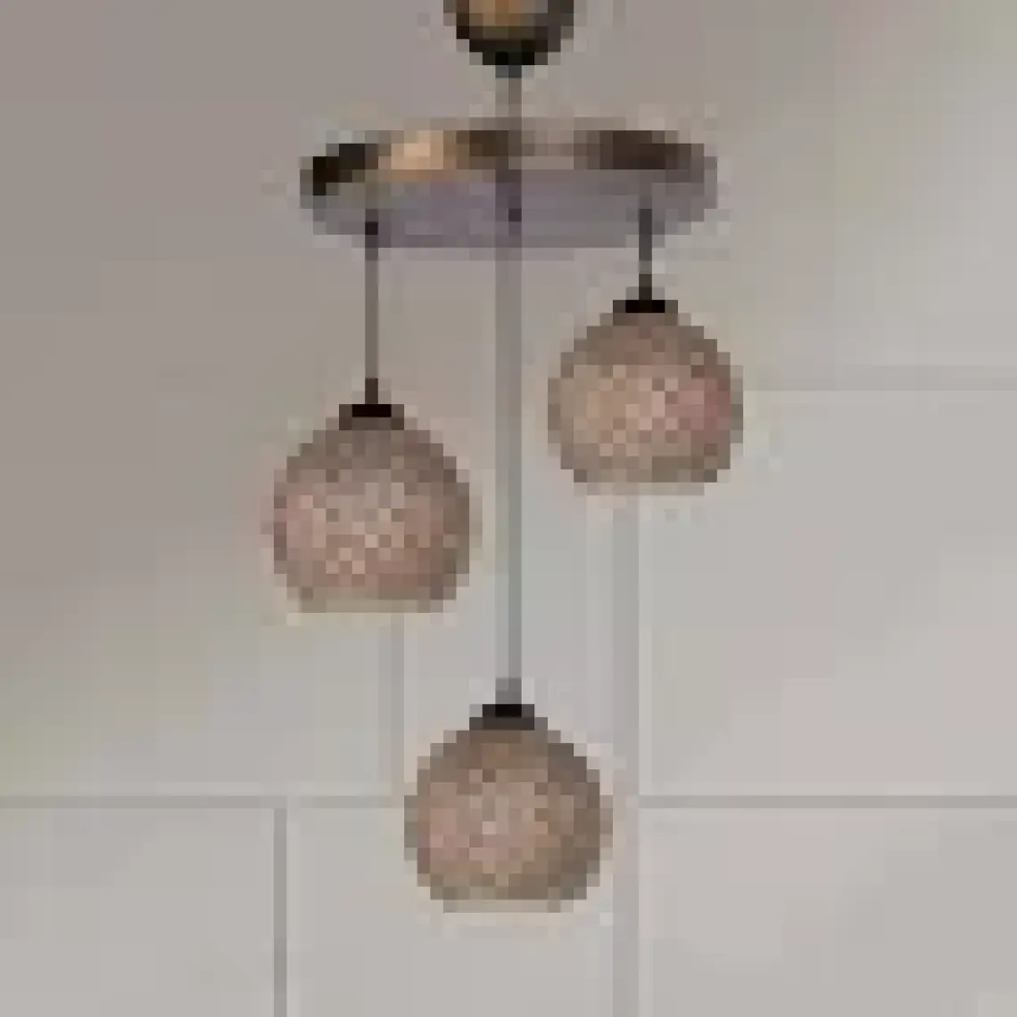Hmydesign Crayon 3 Lü Avize Jüt Kahve