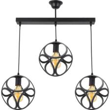Lambadar Üçlü Modern Çember Küp Model Sarkıt Avize