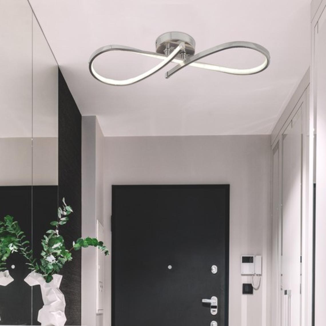 Apliqa Vetto Krom 38 Watt Plafonyer 3 Renkli Ledli Modern Mutfak Banyo Led Salon Sarkıt Avize