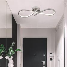 Apliqa Vetto Krom 38 Watt Plafonyer 3 Renkli Ledli Modern Mutfak Banyo Led Salon Sarkıt Avize