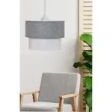 Evlight Deko Pasta Gri Sarkıt Avize