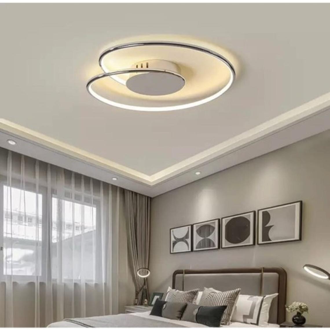 Burenze Modern Luxury Plafonyer Tavan LED Avize Krom Büyük Boy Ledli Avize BURENZE974