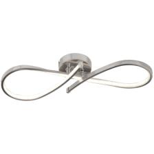 Apliqa Vetto Krom 38 Watt Plafonyer 3 Renkli Ledli Modern Mutfak Banyo Led Salon Sarkıt Avize