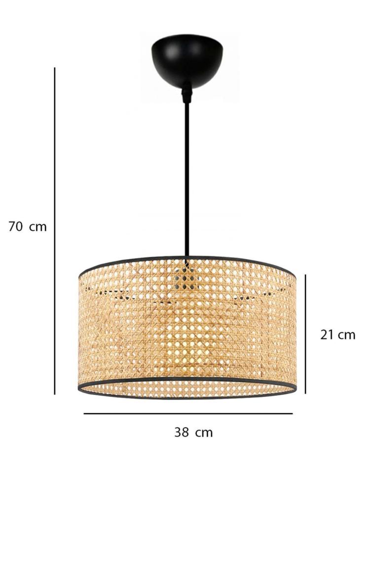 Exclusive Orijinal Hazeran Rattan Sarkıt 38 Cm Ayd-3320