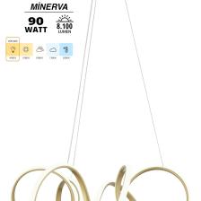 Minerva Eskitme Modern Sarkıt Günışığı Işık Salon Mutfak Oda Hol Ledli Avize