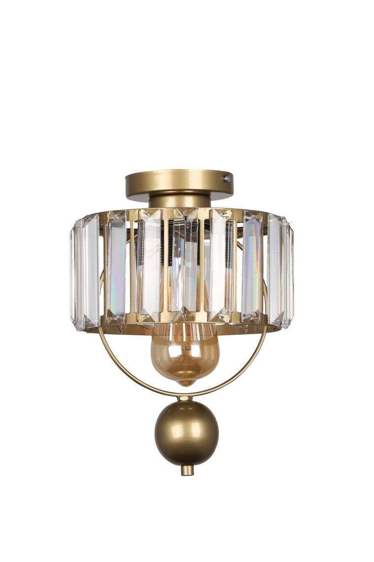 Galon Tekli Lux Kristal Eskitme Tavan Montaj Avize