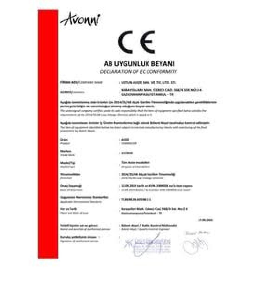 AVONNI AV-60230-8E Eskitme Kaplama Modern Avize E27 Metal Kristal 80cm