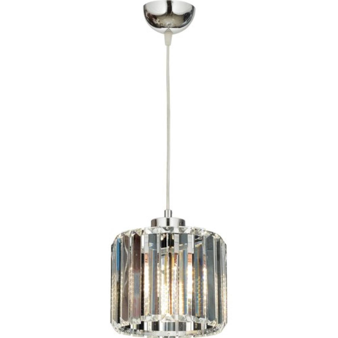 AVONNI AV-65239-1K Krom Kaplama Modern Avize E27 Metal Kristal 19cm