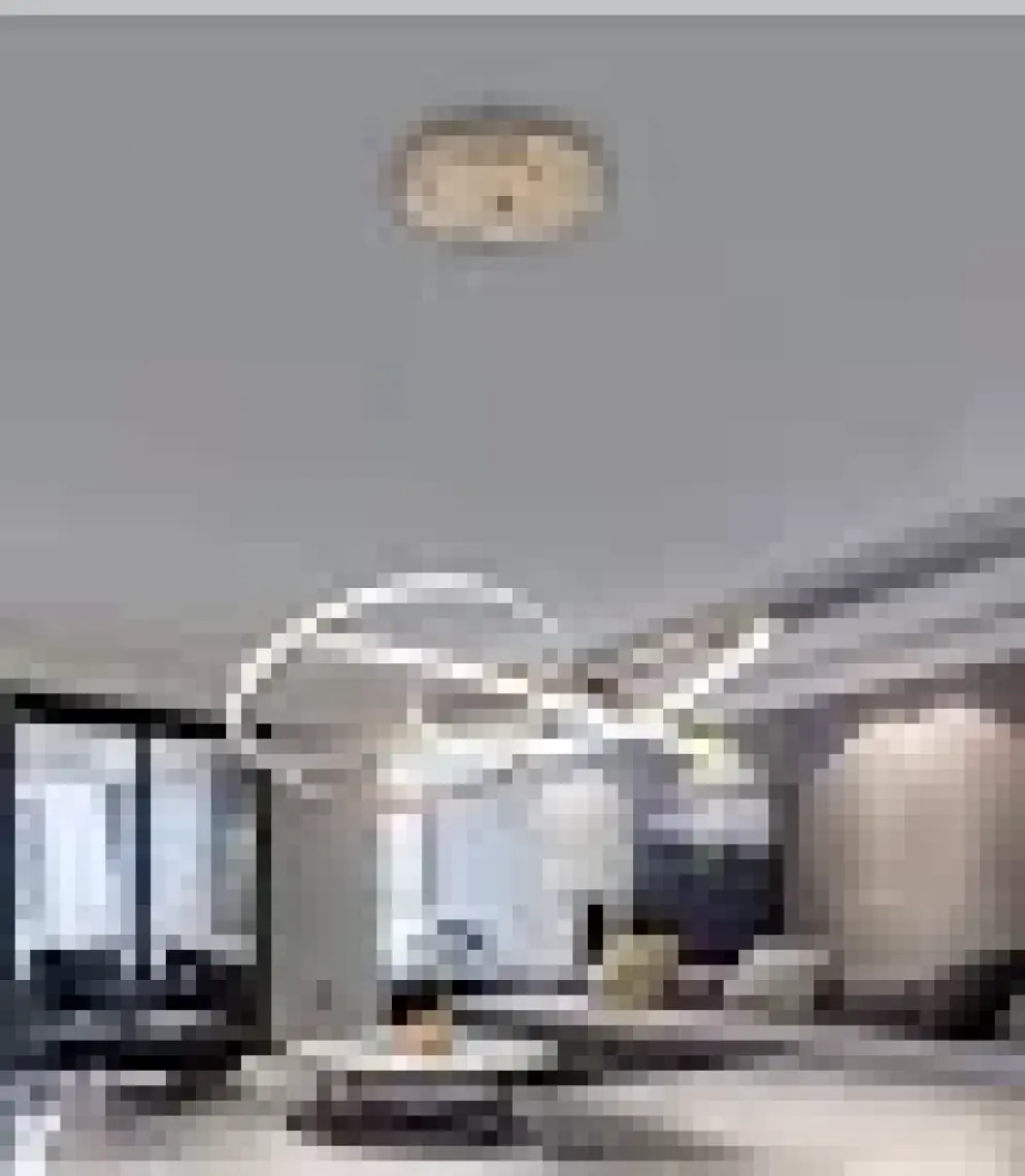 Burenze Dimmerli Modern Sarkıt LED Avize Gold Sarı Kademeli 3 Renk Işık Kumandalı BURENZE975
