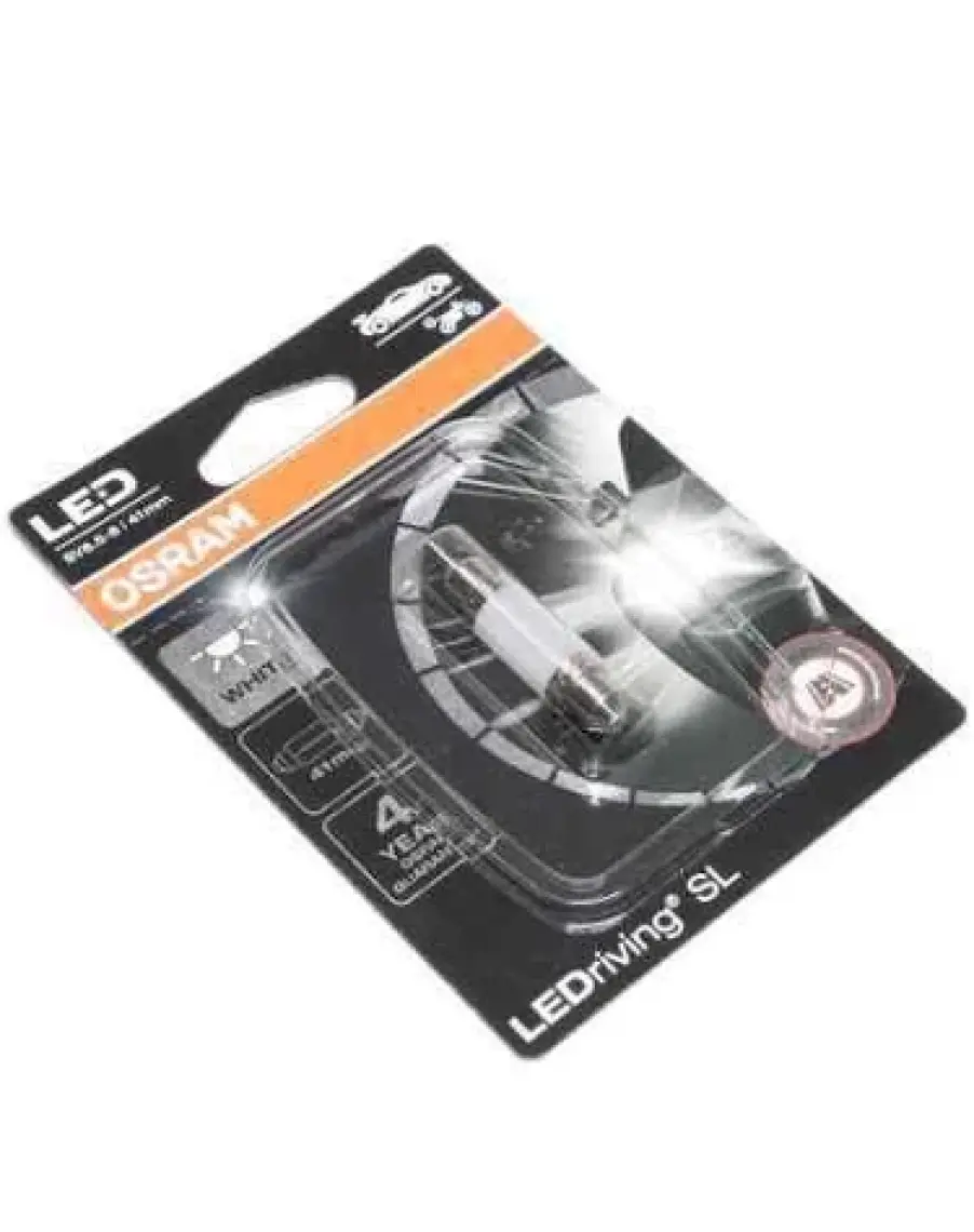Osram Sofit LED Ledriving Sl C5W 41MM 6000K Beyaz Işık 4 Yıl Garantili 6413DWP.01B (1 Adet)
