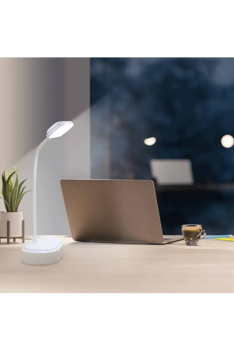House Pratik HP44 Şarjlı Masaüstü Lamba Beyaz