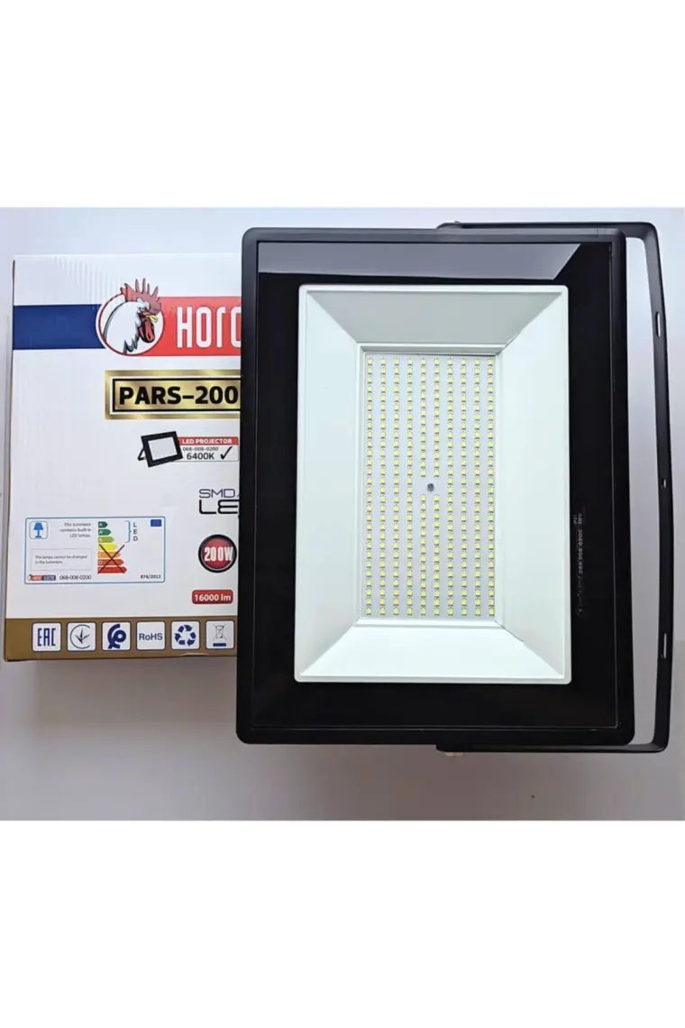 Horoz Pars LED Projektör 200 W Beyaz Işık