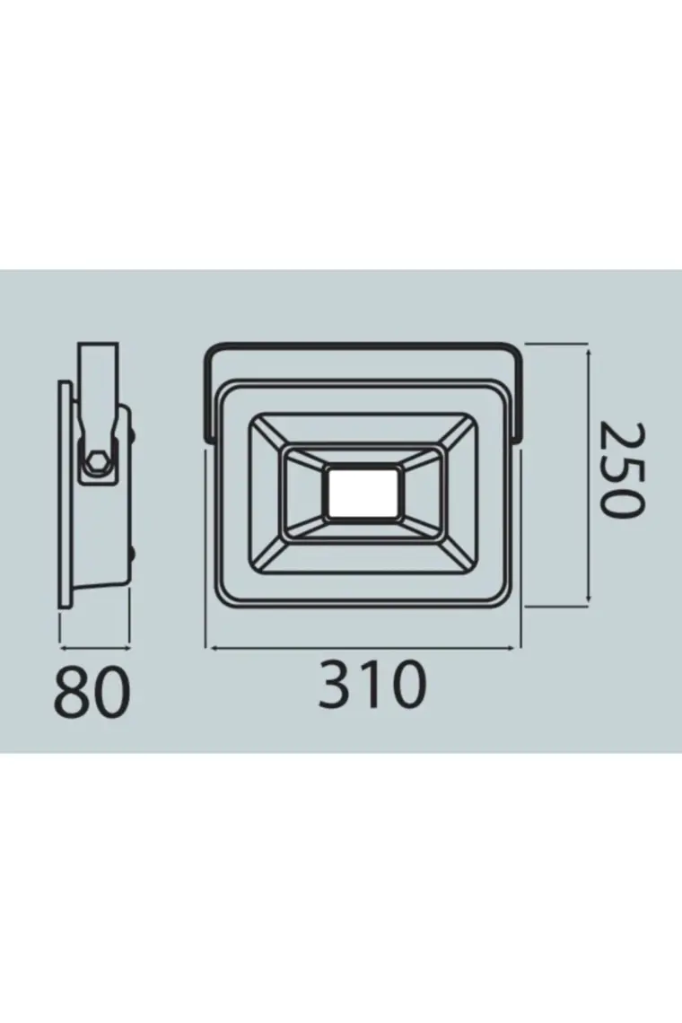 Horoz Pars LED Projektör 200 W Beyaz Işık