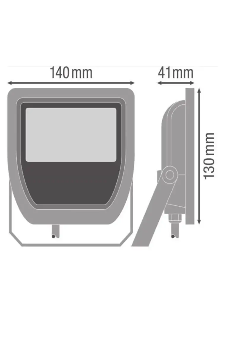 Osram 20W Led Projektör 6500K (Beyaz) Ledvance Floodlight Siyah Kasa