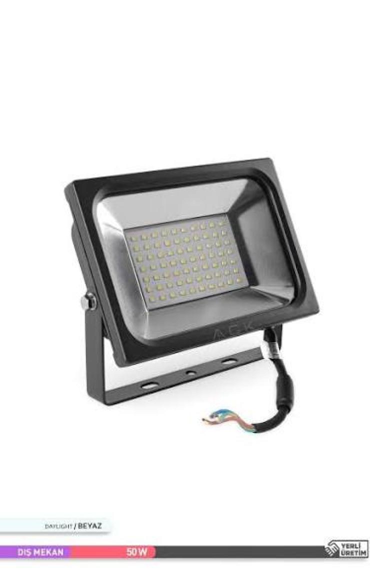 Ack 50 W Beyaz Smd Led Projektör