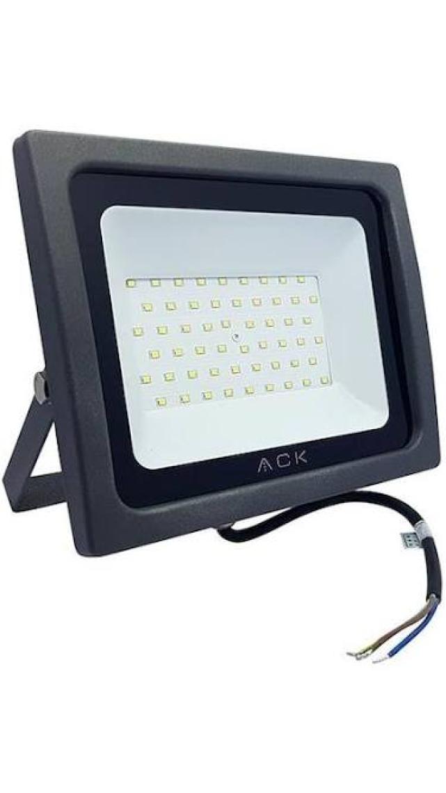 Ack 50 W Beyaz Smd Led Projektör