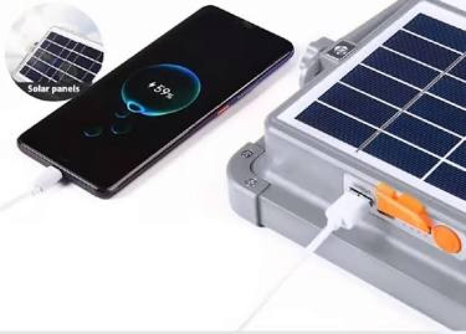 CATA 200W ÜÇ RENK TAŞINABİLİR ŞARJLI SOLAR PROJEKTÖR