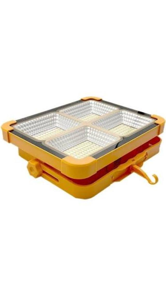 CATA 200W ÜÇ RENK TAŞINABİLİR ŞARJLI SOLAR PROJEKTÖR