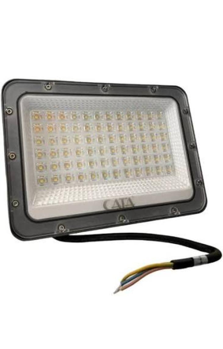Cata Ct 4659 Cata 100 W Slim LED Projektör Beyaz Işık 6400K