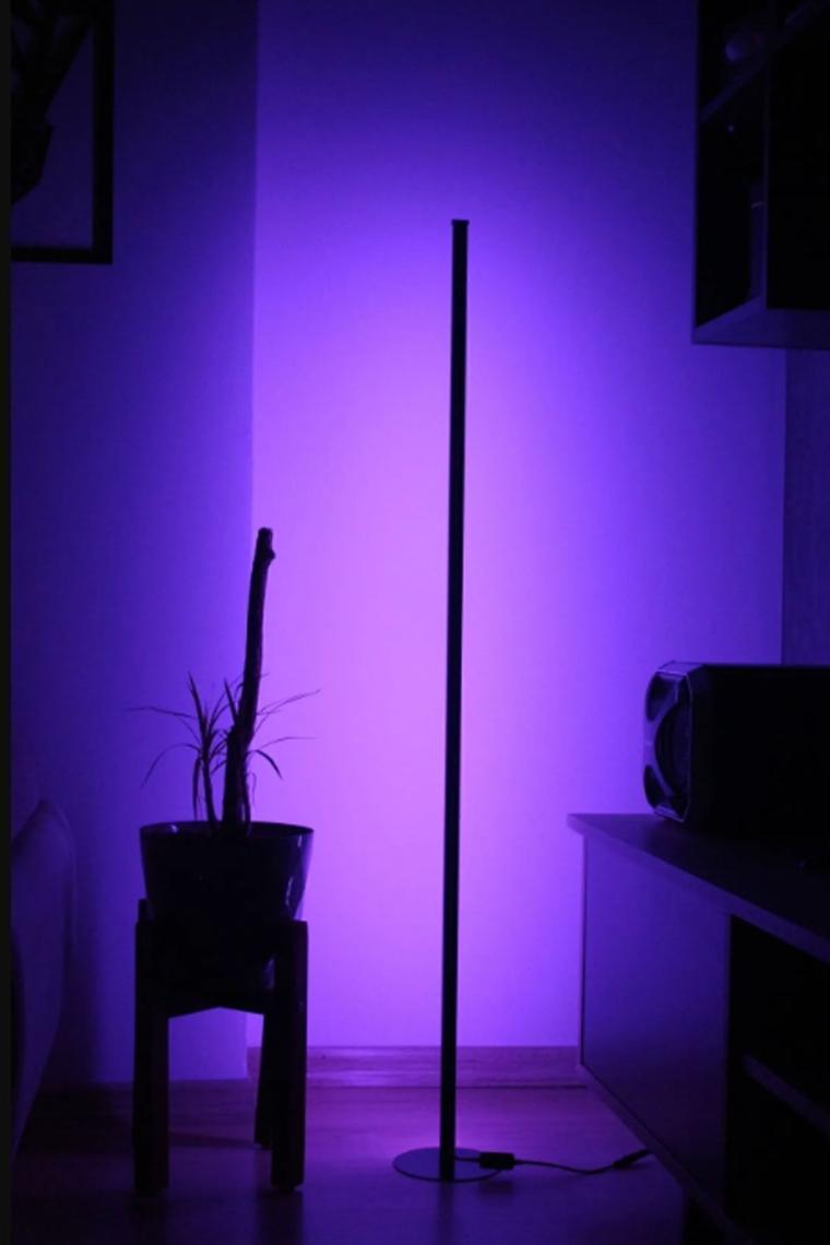 Woodhub Köşe Dekoratif Lambader -Led Lamba Işık Sistemi - Full Rgb 256 Renk