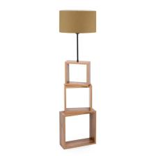 Kumaş Başlıklı Modern Raflı Lambader Ayd-2902