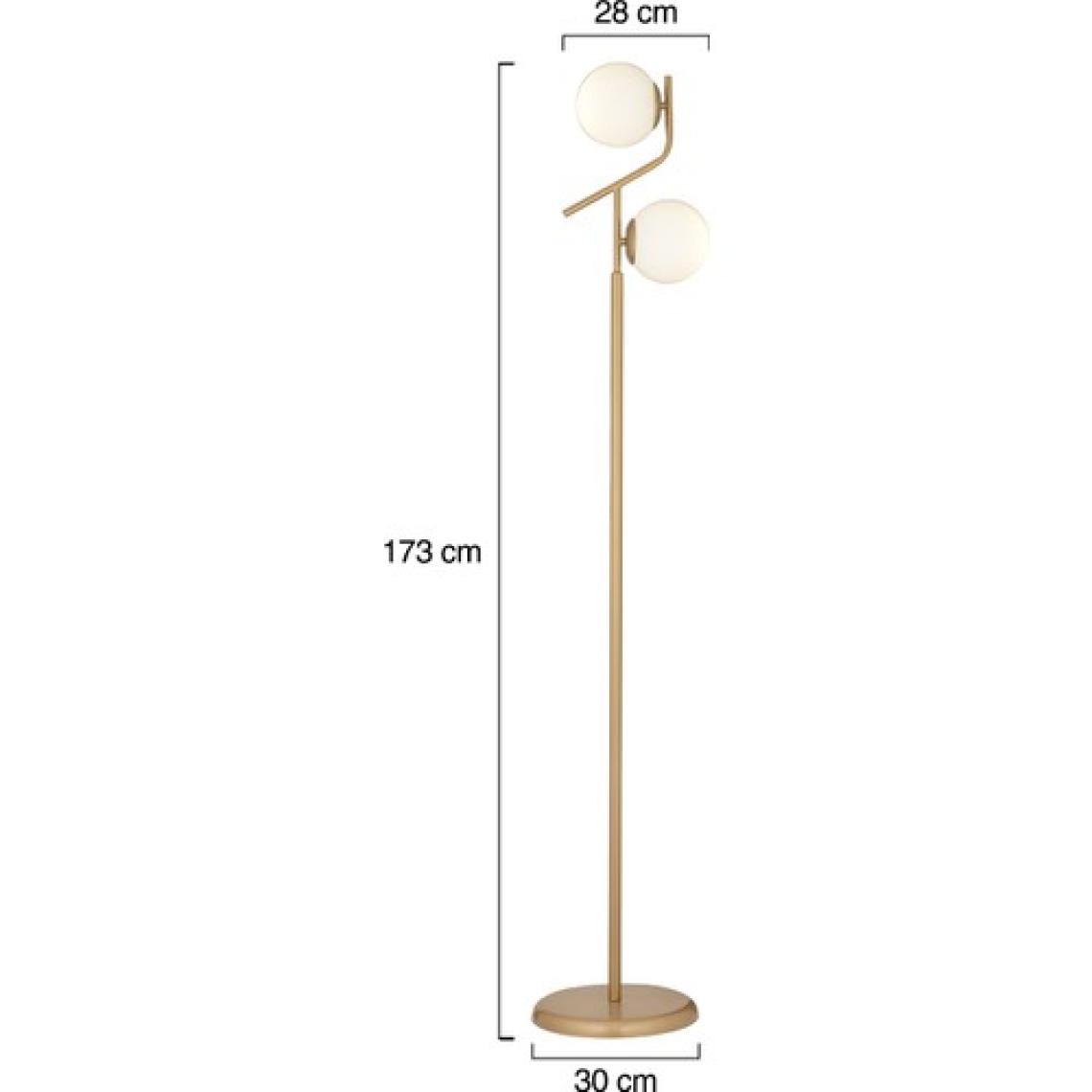 Apliqa Velar Eskitme Beyaz Camlı Modern Tasarım Metal Lambader