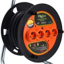 Bylion 50 Metre 3 X 1,5 mm Seyyar Makaralı Uzatma Kablosu